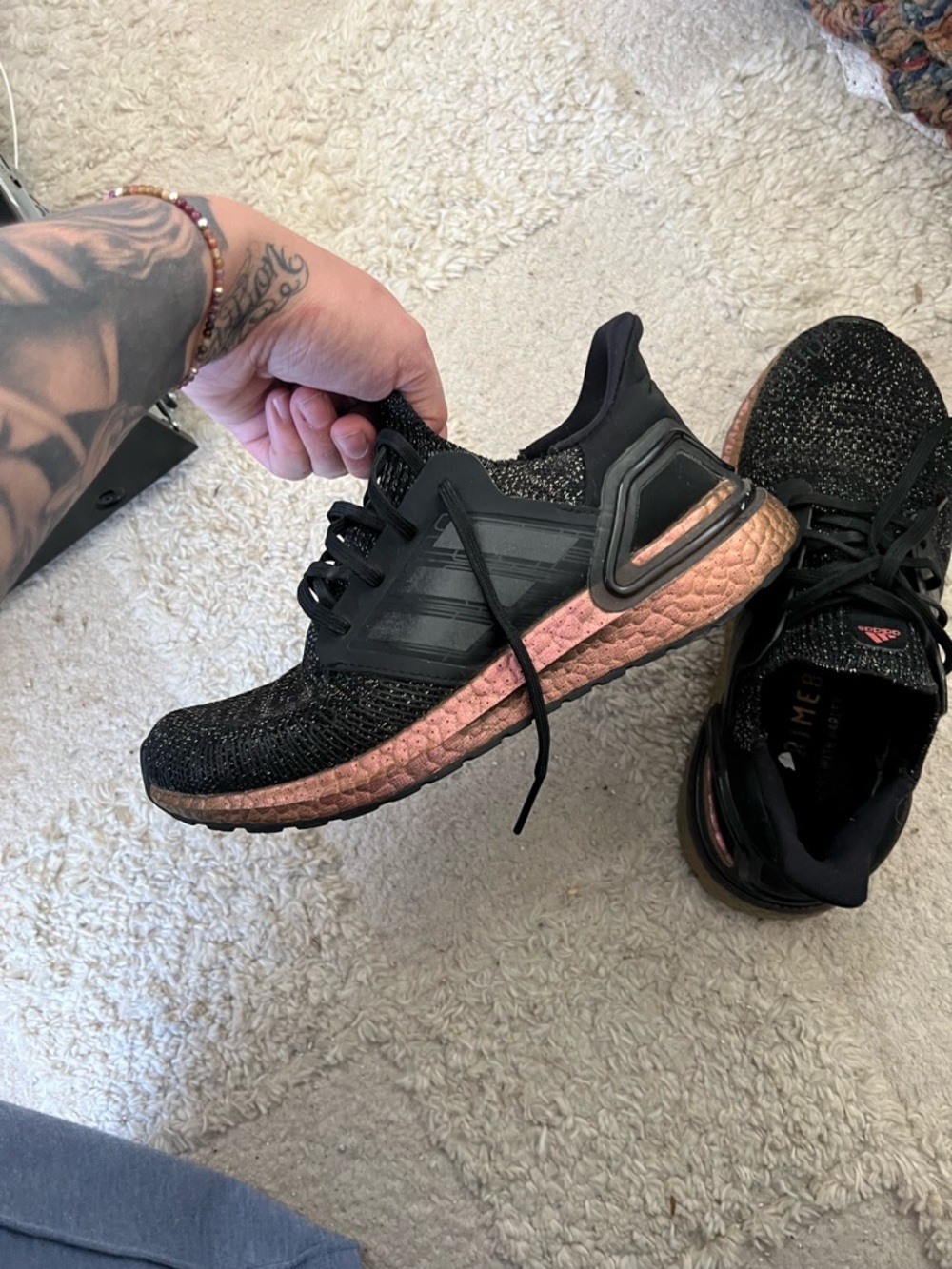 3/$25 BUNDLE! Addidas running shoes - Picture 2 of 4